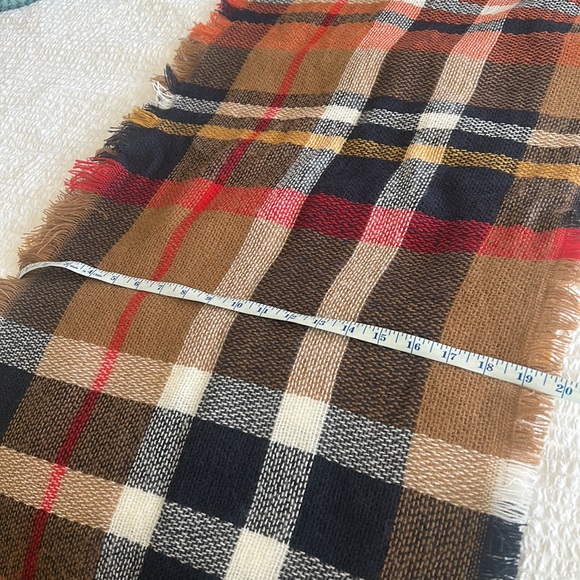 Plaid Infinity Scarf - Picture 6 of 7